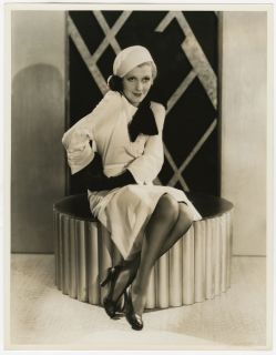 1932 Pre Code Mary Doran Cloche Hatted Beauty Pin Up Photograph Elmer