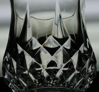 Cris DArques Durand Crystal Longchamp Pattern Wine