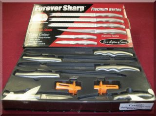 Forever Sharp Carving Knives, 1  Filet Knife, 2   Paring Knives