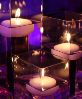 24 Floating Candles Wedding Table Reception Centerpiece Party