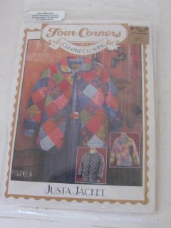 Patchwork Jacket Pattern by Four Corners Creative Clothing