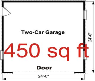  2 Car Garage Floor Epoxy Paint Coating Kit