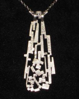 Pewter Necklace Forsythe Ceard Scotland Native Jewelry