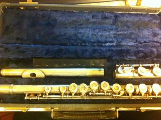  Flute F E Olds Sons Made in Italy for Repair or Parts