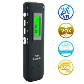 New Brand 4G USB Voice Activated Phone Recorder FM MP3