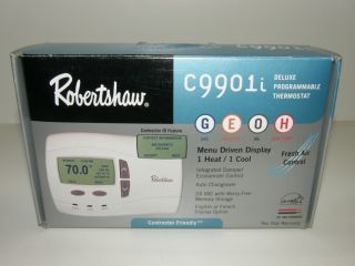  Robertshaw 9901i Deluxe Programmable Thermostat