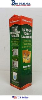 Fluidmaster 3532 Toilet Tank Leak Detector Tablets 100 Tablets Per Box