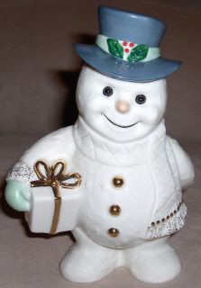 Lenox Snowman Figurine Christmas Retail Excluisve