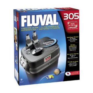 Fluval 305 Canister Filter Freshwater Saltwater Up to 70 Gallon