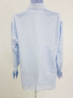 Filo A Mano Mens Light Blue Button Up Dress Shirt Sz XL