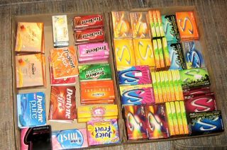 Lot 10 Packs Trident Stride Dentyne Wrigleys Chewing Gum, Choose Your