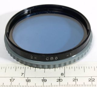 Hasselblad CB6 Cooling Filter for Bay 50 Hasselblad C and Ct Lenses