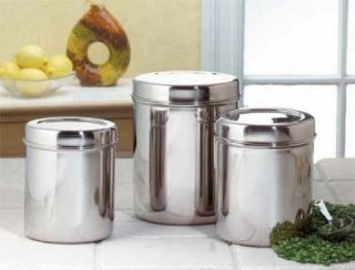  Kitchen Canister Set Food Storage Container Flour Sugar Jars