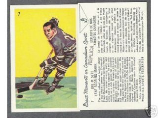1961 Wheaties Great Moments 7 Frank Mahovlich Leafs
