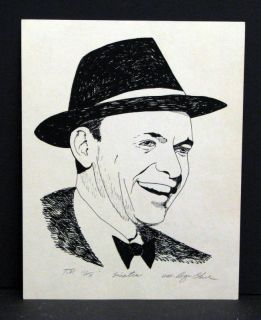 Clark Frank Sinatra Singer Print Bucks County PA
