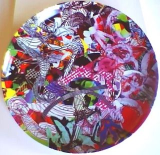 Frank Stella Untitled 1997 Porcelain Plate by Swid Powell Ed 200 300