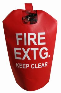 Fire Extinguisher Cover with Window 16 x 27 Fits 15 to 30