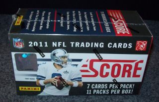 BOXES 2011 SCORE NFL FOOTBALL + NEWTON, DALTON & MORE! SEALED!