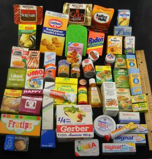 Huge Lot Swiss German Europe Food Household Childs Kitchen Play Lot