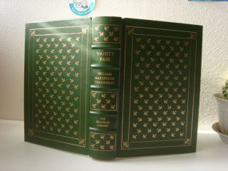 Franklin Library Book VANITY FAIR by William M Thackeray 1977 LEATHER