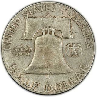 1956 P VF Franklin Half in Eagle Coin Holder   