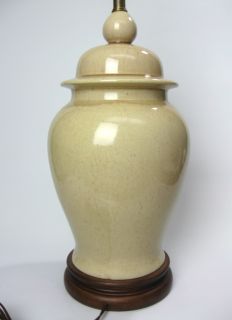  Frederick Cooper Mid Century Modern Pottery Ceramic Ginger Jar Lamp