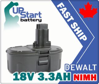 Battery for Dewalt DE9096 DE9095 DC9096 18 Volt 18V