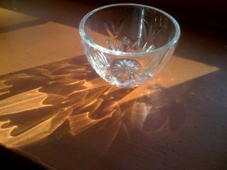 Vintage Beautiful Waterford Crystal Small Bowl Candy Party Dish Tulip