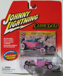Johnny Lightning R25 Classic Gold 1923 Ford T Bucket RR