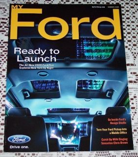 NEW 2009 FORD FLEX MUSTANG GT500KR LITERATURE BROCHURE MY FORD