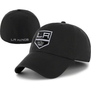 Los Angeles Kings Black 47 Brand Franchise Fitted Hat