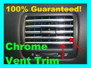 FORD Taurus Chrome AC Vent Trim Dash Dress up Molding Interior Trim