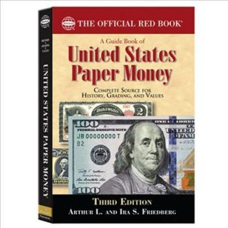  Red Guide Book of U s Paper Money Friedberg 3rd Latest Edition
