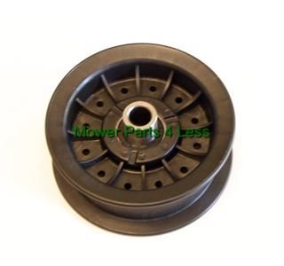 flat idler pulley replaces mtd 756 0981a
