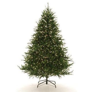 Natural Frasier Fir 9 Pre Lit Artificial Christmas Tree with Colored