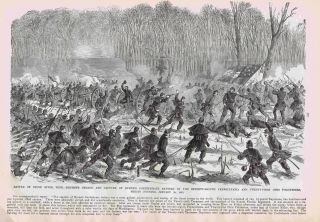Siege of Vicksburg Fort Hill Crater Battle of Stone River Civil War