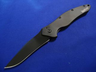   1840CKT SHALLOT BLACK SPEEDSAFE PLAIN EDGE POCKET KNIFE USA NEW