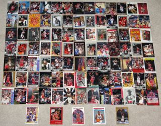 Michael Jordan Premium Lot of 96 Cards 1989 2009
