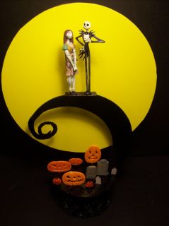 NIGHTMARE BEFORE CHRISTMAS WEDDING CAKE TOPPER Spiral Hill