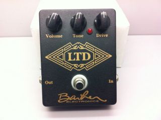 Barber Electronics Overdrive Guitar Effect Pedal