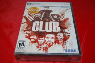  Sega Video Game The Club for Windows w/ One Month Free Live Gold Trial