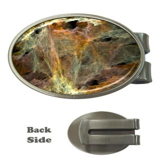 slate stone fractal earth tone money clip click on image to enlarge