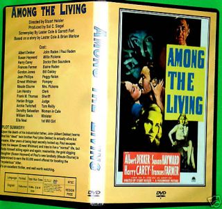 Among The Living DVD Frances Farmer Susan Hayward