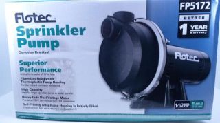 Flotec FP5172 1 1/2 HP Self Priming High Capacity Sprinkler Pump