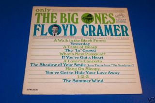 Floyd Cramer The Big Ones Beatles Sloopy 1966 LP