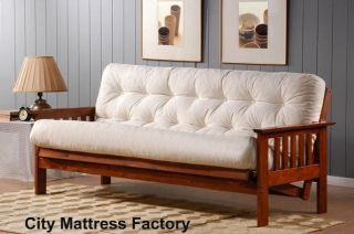 New Replacement Futon Mattress Solid Cover 10 Layer Factory Direct