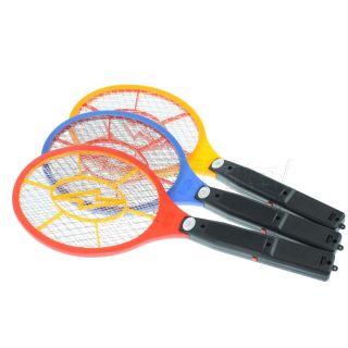 Handheld Light Electronic Mosquito Bug Zapper Fly Swatter