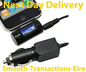 FM Transmitter Tuner iPhone 4 4S 3G 3GS Nano iPod Classic Touch and
