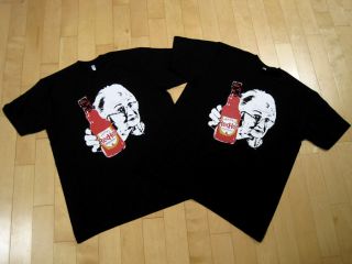 Lot Two Franks Red Hot Sauce Promo T Shirt Shirts French English XL