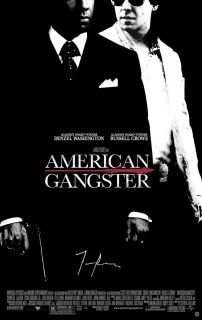 Frank Lucas Signed American Gangster Movie Poster ASI Proof